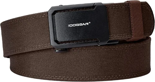 Vista 9 de IDOGEAR SPORTS - Cinturón táctico de rátchet de ajuste rápido Nylon resistente 1000D para EDC, CCW y uso en servicio