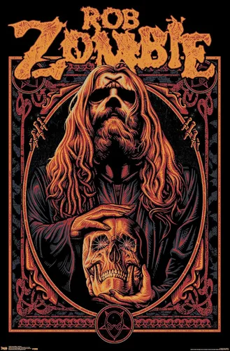 Vista 9 de Trends International Rob Zombie - Warlock Wall Poster, 14.725" x 22.375", Barnwood Framed Version