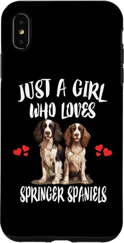 Vista 11 de Just A Girl Who Loves Springer Spaniels Dog Case for iPhone 17