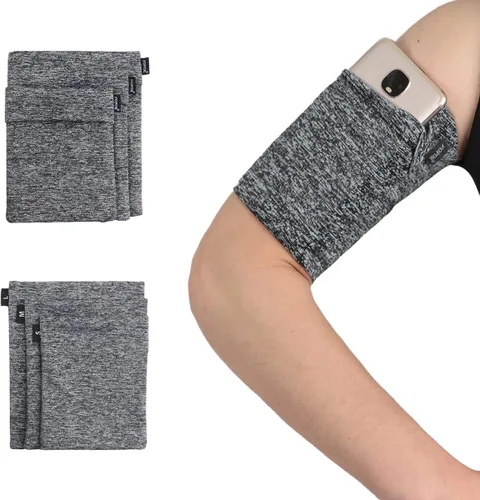 Vista 9 de Funda mediana para llaves de teléfono celular, para caminar, trotar, correr, senderismo, escalada, senderismo, equitación, jardinería, patinaje
