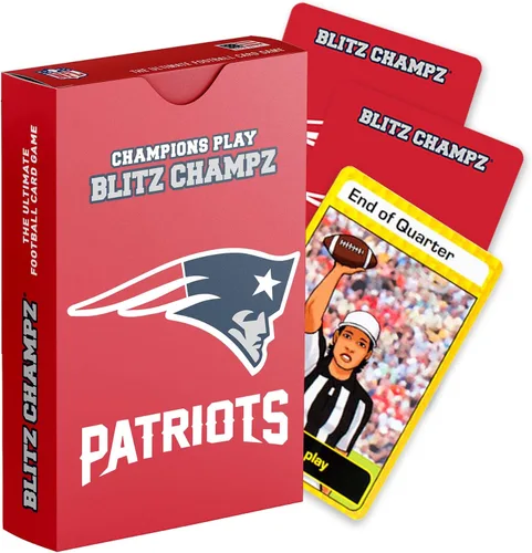 Vista 25 de Blitz Champz Arizona Cardinals – Cartas de juego oficiales de la NFL y regalos de los Cardinals para hombres y mujeres, divertidos juegos de cartas