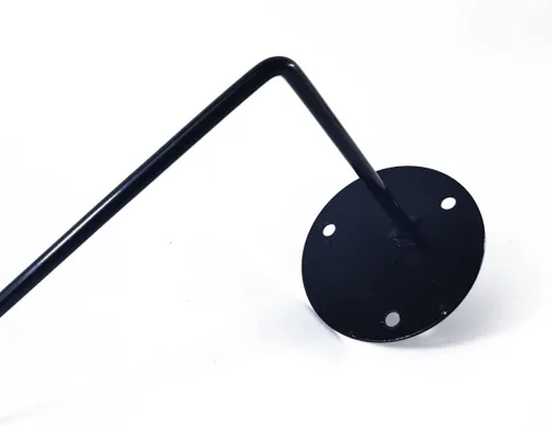 Vista 4 de TIHOOD Soporte para casco, gancho de pared para abrigos, sombreros, gorras, accesorios de motocicleta (negro)