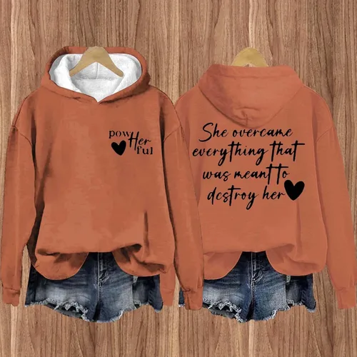 Vista 4 de Sudadera con capucha para mujer, con texto en inglés "But I Know A Guy", de manga larga, divertida, holgada, con mujer