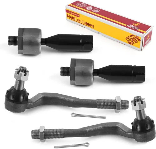 Vista 186 de Metrix Premium Chassis Parts - Kit de 4 piezas de extremos de barra de acoplamiento frontal exterior e interior compatible con Nissan Pathfinder