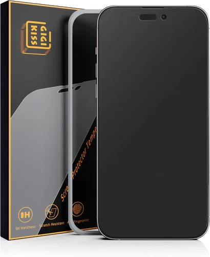 Vista 9 de GIGIKISS Paquete de 2 protectores de pantalla mate para iPhone 12 Pro Max de 6.7 pulgadas, protector de pantalla anti huellas dactilares