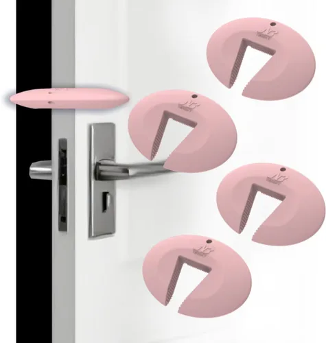 Vista 13 de Protector de silicona para puerta y tope de puerta, protector de pellizco duradero, evita lesiones por pellizcos, puertas de golpe, tope de puerta
