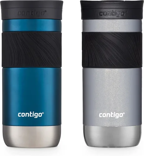 Vista 18 de Contigo Byron 2.0 - Taza de viaje de 16 oz Azalea