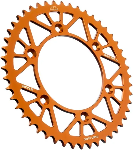 Vista 29 de JT Sprockets JTA897.38BLK - Piñón trasero de aluminio anodizado 7075 T6, color negro