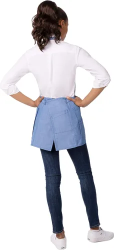 Vista 3 de Chef Works Unisex Medford Short Bib Apron