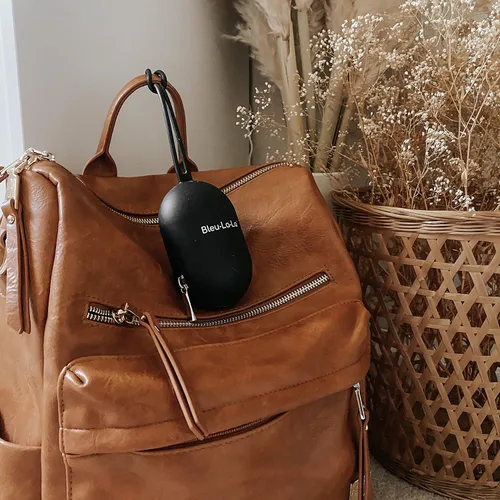 Vista 8 de Funda para chupete – Chupete de silicona suave, clip y bolsa de accesorios con cremallera (pardo)