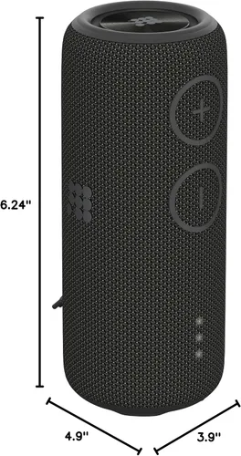 Vista 6 de Cubitt Power Plus - Altavoces portátiles impermeables, portátiles y duraderos con Bluetooth, sistema de carga rápida, más de 10 horas de tiempo