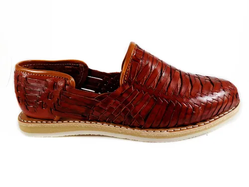 Vista 2 de Mens huarache sandal Porfirio Mahogany