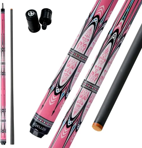 Vista 28 de KONLLEN Carbon Fiber Pool Cue,58 Inch 1.0-HU-32LG