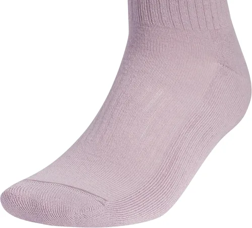 Vista 4 de adidas Calcetines deportivos acolchados para hombre con compresión de arco (3 pares)