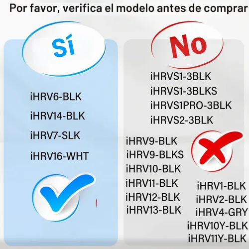 Vista 3 de Cepillo principal y cubierta para aspiradora ihome Autovac Nova para iHRV6
