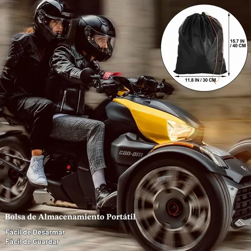 Vista 7 de Cubierta Can Am Ryker Impermeable, Cubierta Completa Mejorada Compatible con Accesorios Can-am Ryker 600/900/Sport/Edición Rally, Cubierta Completa