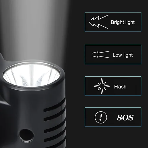 Vista 5 de Proyector de búho para drones, luz nocturna de 4 modos para DJI FPV, para AIR 2S, para Mavic AIR 2, para Mavic 2, reflector de luz LED para pesca