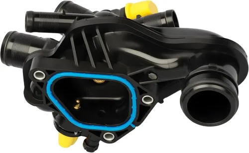 Vista 47 de Ensamble de carcasa de termostato IRONTEK con sensor 2L2Z8592AA para Ford Explorer 2002-2010, Explorer Sport Trac 2007-2010, para Mercury