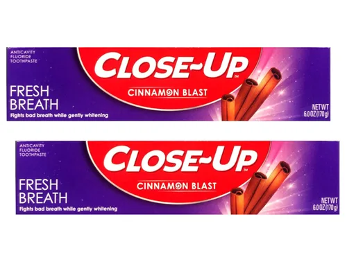 Vista 6 de Close-Up Pasta de dientes con flúor, gel rojo refrescante 4 oz