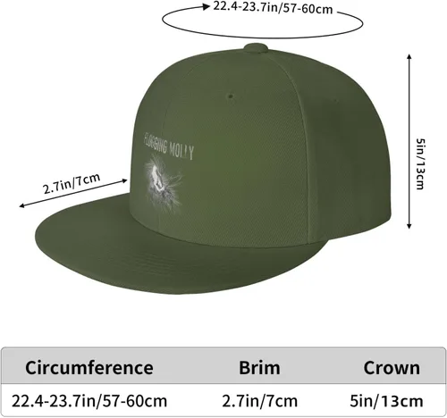 Vista 2 de SKYJUNOJN Gorra de béisbol de tamaño ajustable para mujer de hombre