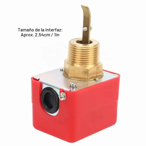 Vista 5 de YWBL-WH HFS-25 1 pulgada tipo paleta de rosca interruptor de control de paleta de agua líquida SPT AC220V 15A con paletas, interruptor