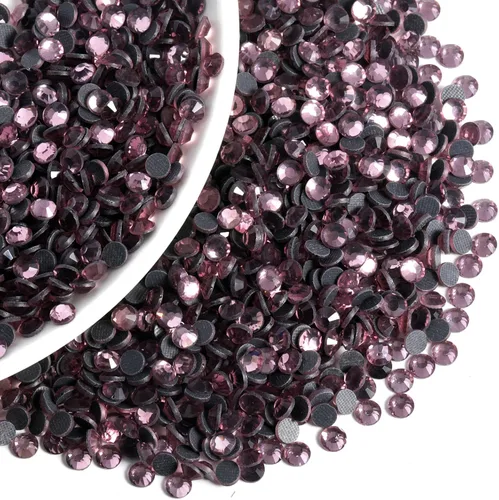Vista 178 de 6000 PIEZAS Diamantes de Imitación Hotfix a Granel, Diamantes Naranja para Manualidades y Ropa, Diamantes de Imitación para Decoración DIY, SS10