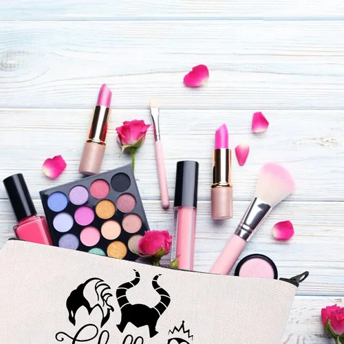 Vista 4 de BDPWSS Malvado Females Regalo Villano Amante Bolsa de maquillaje Chillin' Like a Villain Gift Evil Group Gift Bad Witches Cosmetic Bag