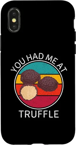 Vista 5 de Vintage You Had Me At Truffle Food Lover Case for iPhone 14 Pro Max