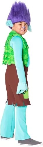Vista 3 de A Leading Role Trolls - Disfraz de rama para niños, talla 4