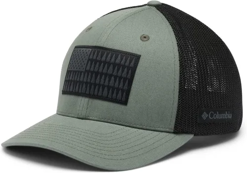 Vista 27 de Columbia Bola de malla unisex con bandera de árbol Verde oliva/azul marino universitario