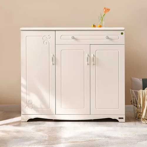 Vista 7 de Shoe Bench Shoe Rack, Entrance Shoe Cabinet Modern Household Shoe Cabinet Simple Hallway Cabinet Indoor Shoe Cabinet is Suitable for Living Room