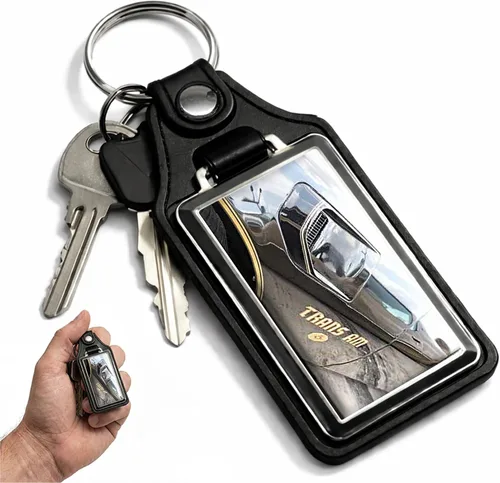 Vista 13 de Brotherhood Car Key Chain for Trans Am Firebird - Classic Models Keychain for Men and Women Gift Key Ring