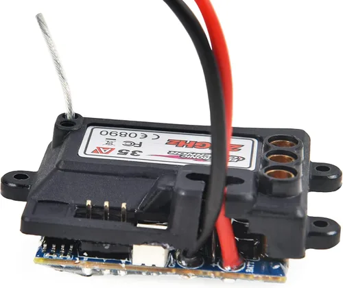 Vista 2 de Hosim Controlador electrónico de velocidad sin escobillas Q901-ZJ07 de alta velocidad sin escobillas coche camión Q903 accesorios suministros