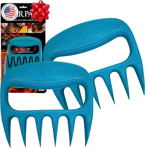 Vista 11 de Bear Paws Garras de carne – Las garras trituradoras de carne originales para cerdo desmenuzado, fabricadas en Estados Unidos. Levanta, tritura, tira