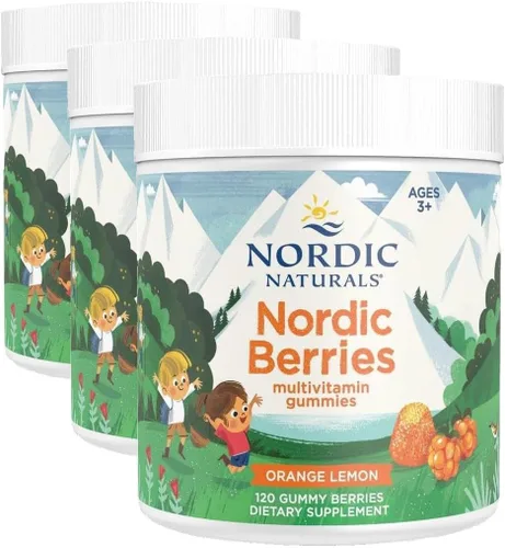 Vista 9 de Nordic Naturals Multivitamínico de bayas nórdicas, gomitas para niños, 120 unidades Delicious gummy berries make daily vitamins fun for kids 3+.