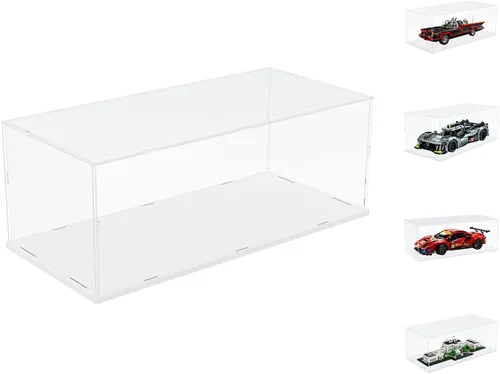 Vista 16 de Choowin Vitrina de acrílico para casco de Lego Star Wars para casco de Lego Capitán Rex, vitrinas de acrílico transparente grueso