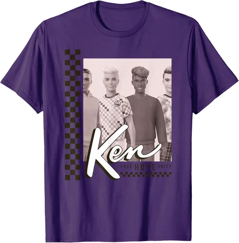 Vista 27 de Barbie - Camiseta Ken Love Hope Unity Blanco
