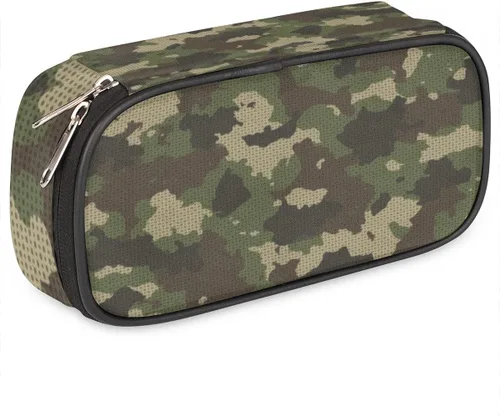 Vista 19 de Pardick Estuche para lápices azteca de gran capacidad, con estampado azteca, con compartimentos con cremallera, para niños, niñas, adultos