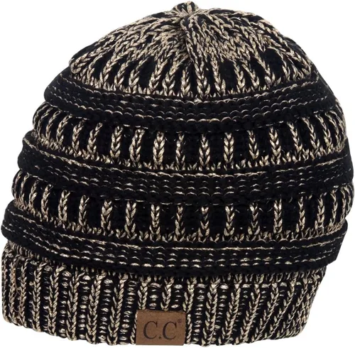 Vista 555 de C.C Trendy Warm Chunky Soft Stretch Cable Knit Beanie