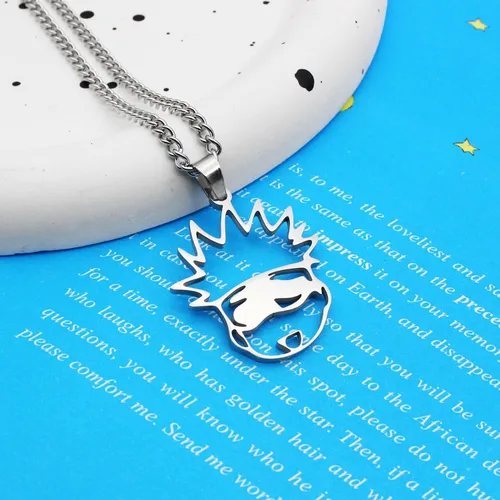 Vista 5 de Tugia Gojo Satoru - Collar de anime para disfraz de cosplay