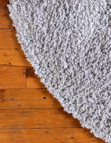 Vista 220 de Unique Loom Colección Davos Shag - Alfombra Lino