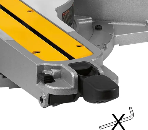 Vista 7 de DEWALT Sierra ingletadora compuesta deslizante, 12 pulgadas (DWS779)
