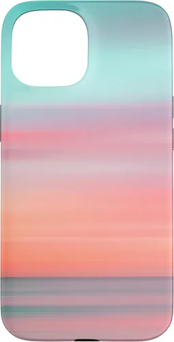 Vista 6 de Funda hawaiana para iPhone 17, diseño de playa tropical de Hawái, color azul melocotón