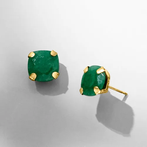 Vista 5 de Ross-Simons Gemstone Martini Stud Earrings in 14kt Yellow Gold