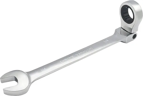 Vista 10 de Llave combinada de trinquete de cabeza flexible de 1 pulgada SAE 72 dientes de 12 puntos de trinquete de caja de trinquete herramientas de llave