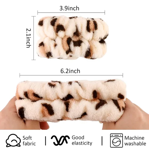Vista 6 de WHAVEL 6 pares de pulseras absorbentes para spa, toallas de muñeca para evitar que el líquido se derrame por los brazos