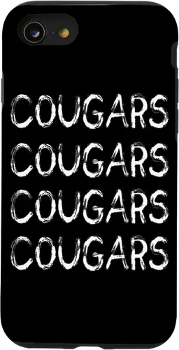 Vista 13 de Funda para iPhone 14 Cougars School Spirit