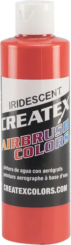 Vista 6 de Createx Pintura de colores para aerógrafo, 8 onzas, azul eléctrico iridiscente