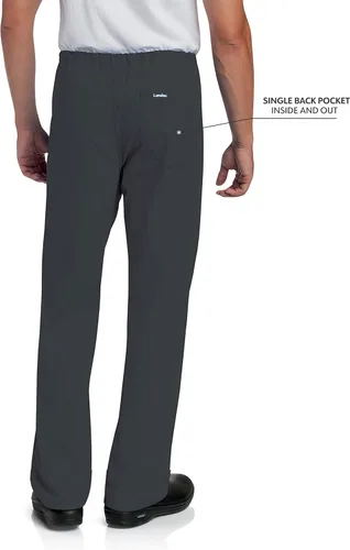Vista 3 de Landau Unisex-Adult Landau Essentials Unisex Relaxed Fit 1-Pocket Drawstring Scrub Pants 7602