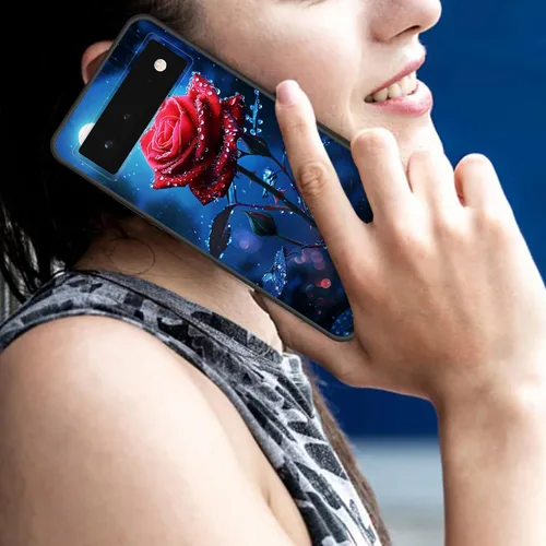 Vista 93 de Funda delgada para Google Pixel 4 XL, funda delgada de silicona de TPU suave a prueba de golpes para Google Pixel 4 XL, astronauta Galaxy